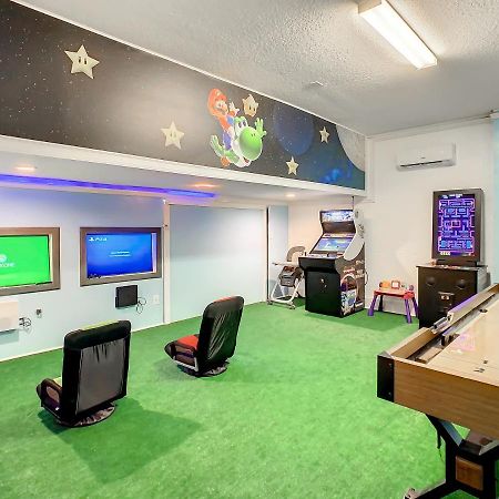 7 Bdr Family Themed Home With Mario Games Room And Free Pool Heat Orlando Exteriér fotografie