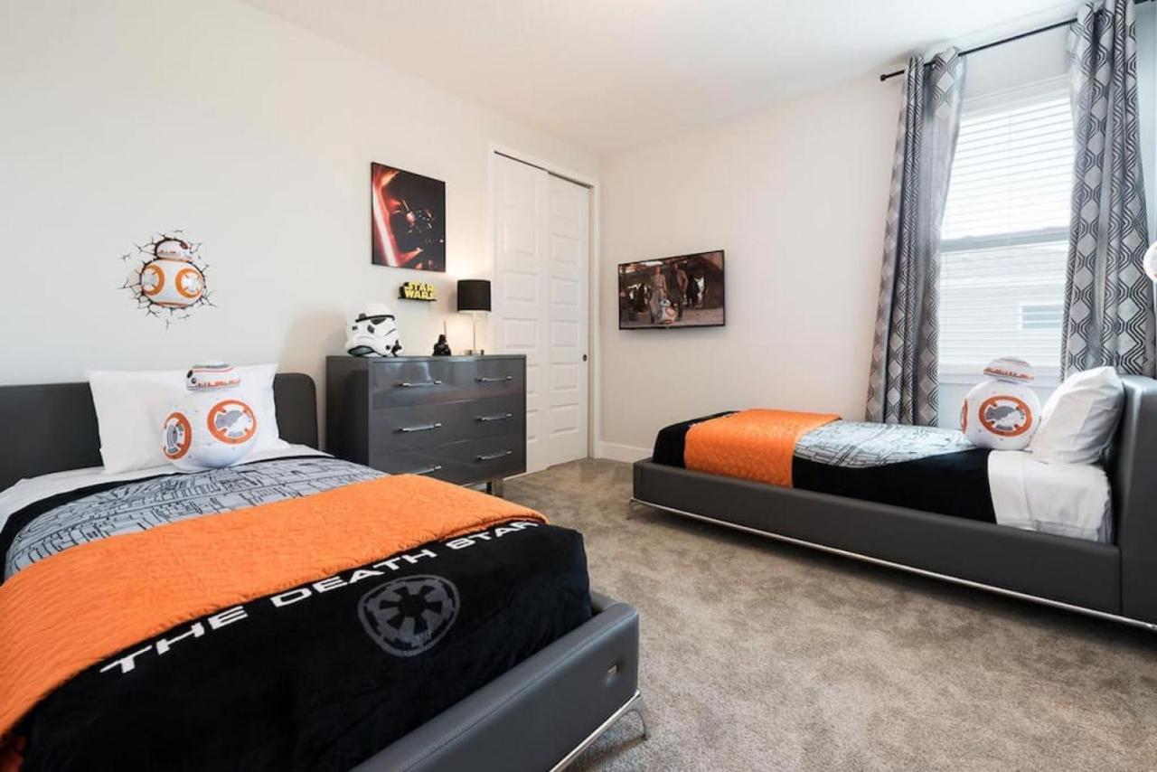 7 Bdr Family Themed Home With Mario Games Room And Free Pool Heat Orlando Exteriér fotografie
